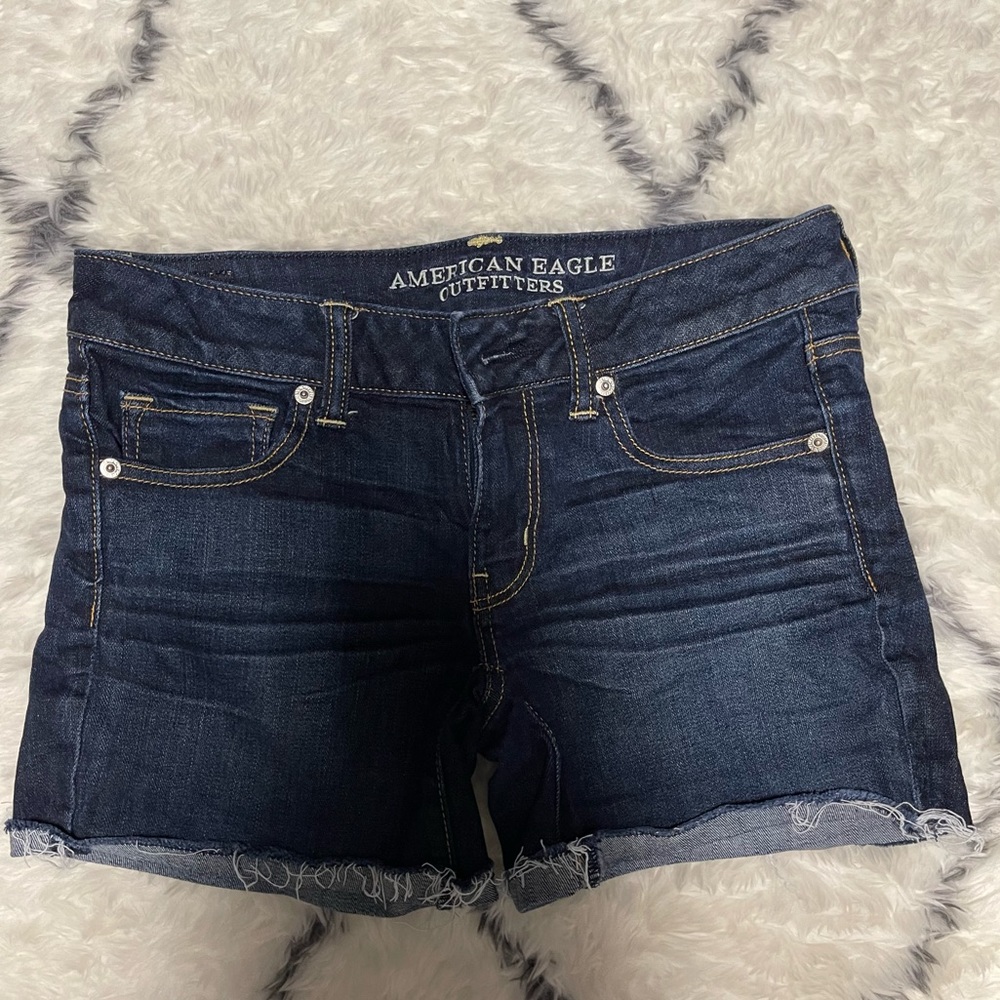American Eagle Blue Denim Shorts
